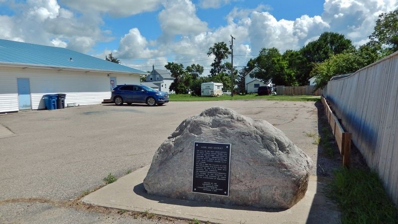 Lang and District Marker image. Click for full size.