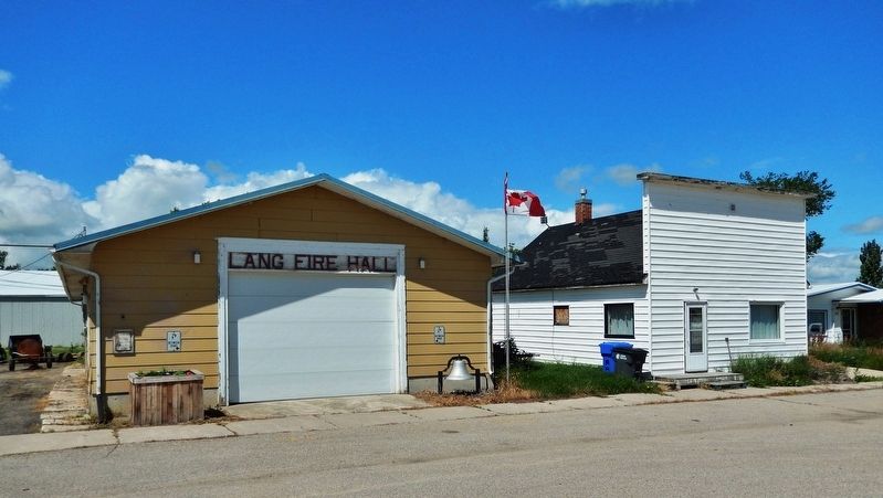 Lang Fire Hall image. Click for full size.