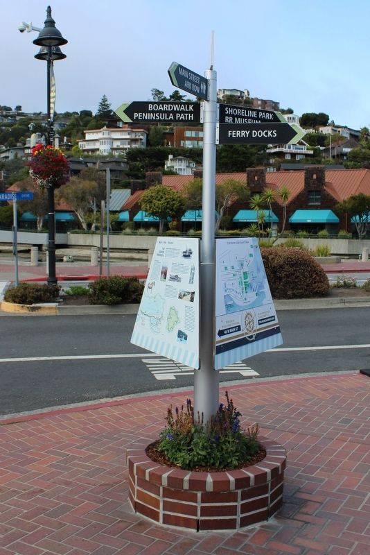 The Tiburon Peninsula Marker image. Click for full size.