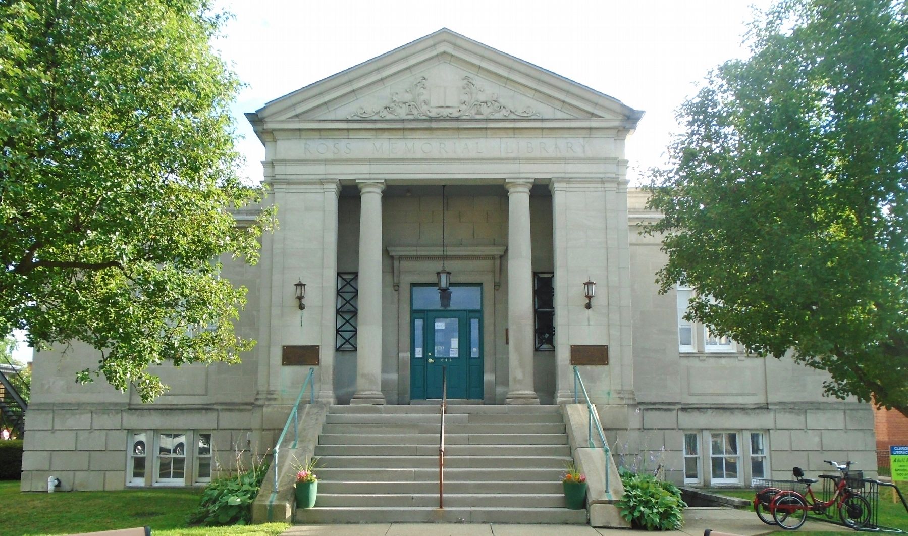 Mary A. Ross Memorial Library image. Click for full size.