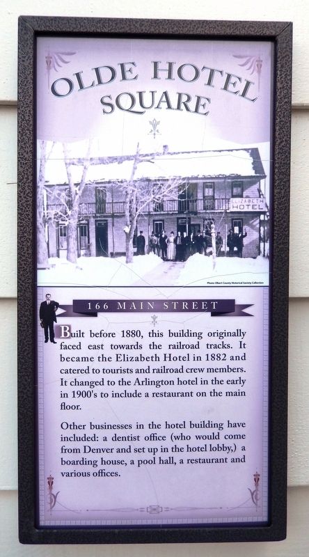 Olde Hotel Square Marker image. Click for full size.