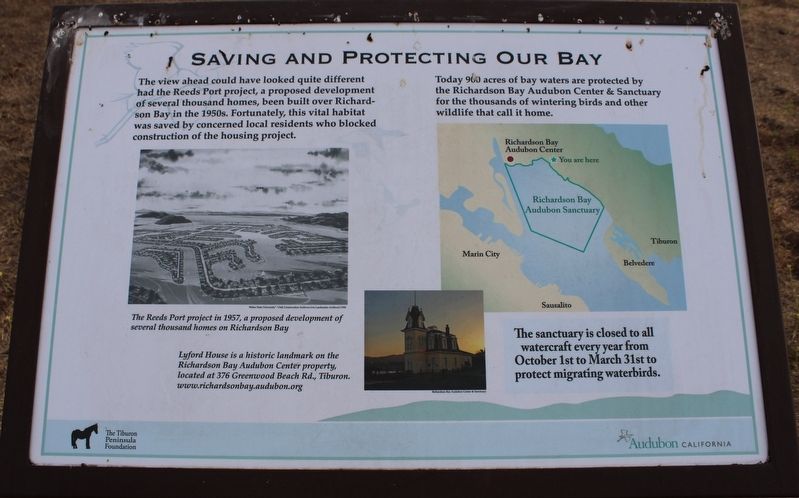 Saving and Protecting Our Bay Marker image. Click for full size.