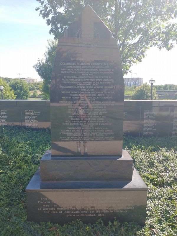 Labor & Workers Memorial image. Click for full size.