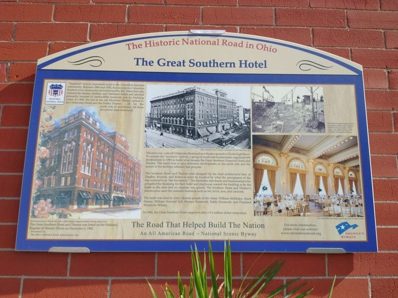 The Great Southern Hotel Marker. Click for full size. The Great Southern Hotel Marker image. Click for full size.