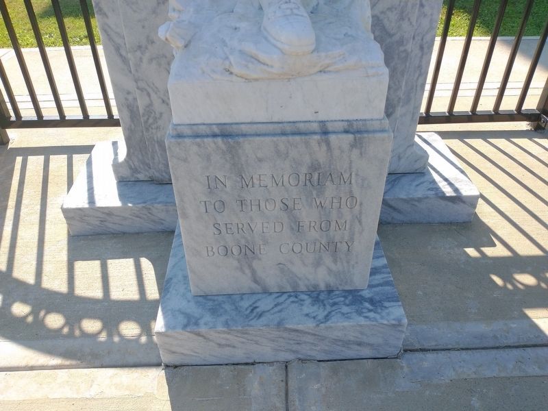 Boone County World War Memorial image. Click for full size.