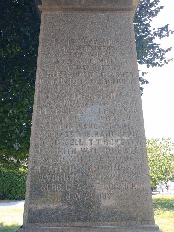 Clarke County Civil War Memorial image. Click for full size.