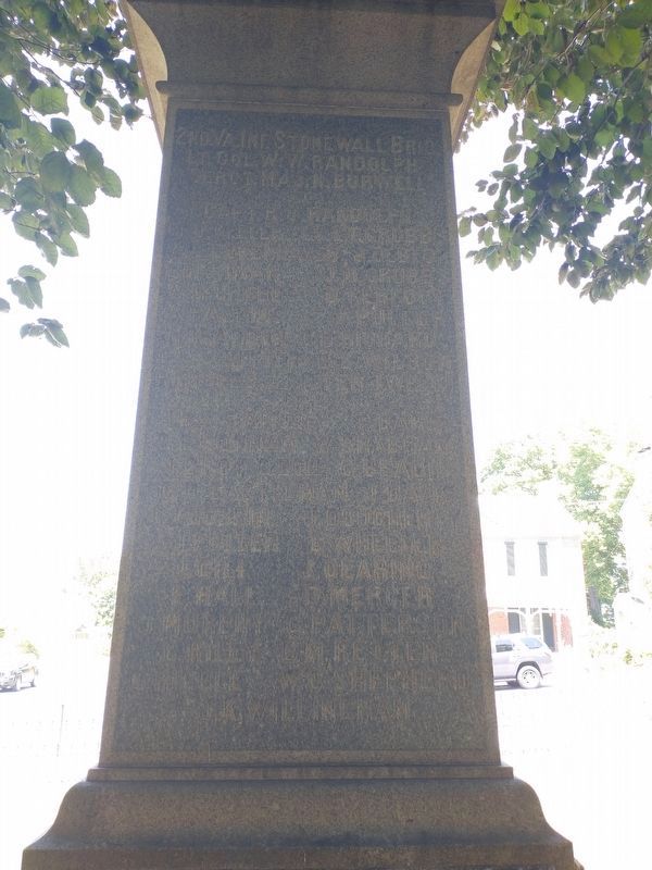 Clarke County Civil War Memorial image. Click for full size.