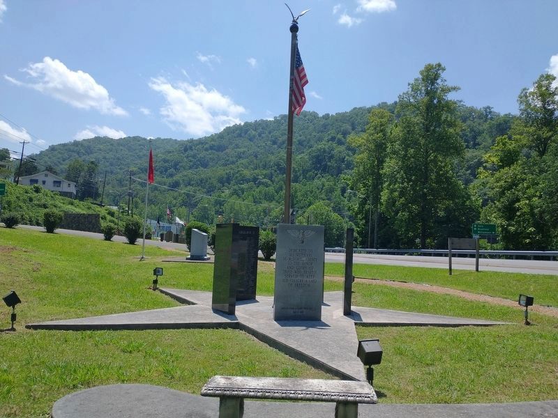 McDowell County Veterans Memorial image. Click for full size.