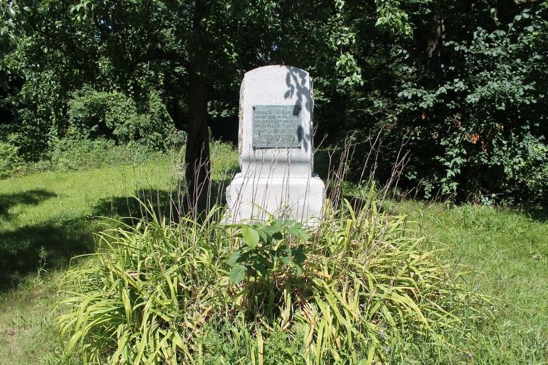 The Original McIntosh Red Apple Tree Marker image. Click for full size.