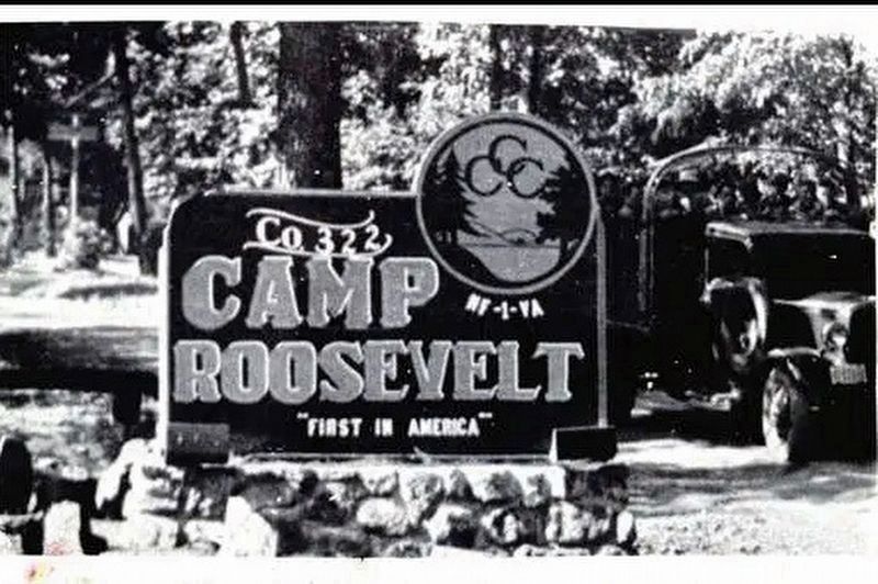 Camp Roosevelt - America's First CCC Camp image. Click for more information.