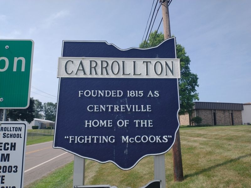 Carrollton Marker image. Click for full size.