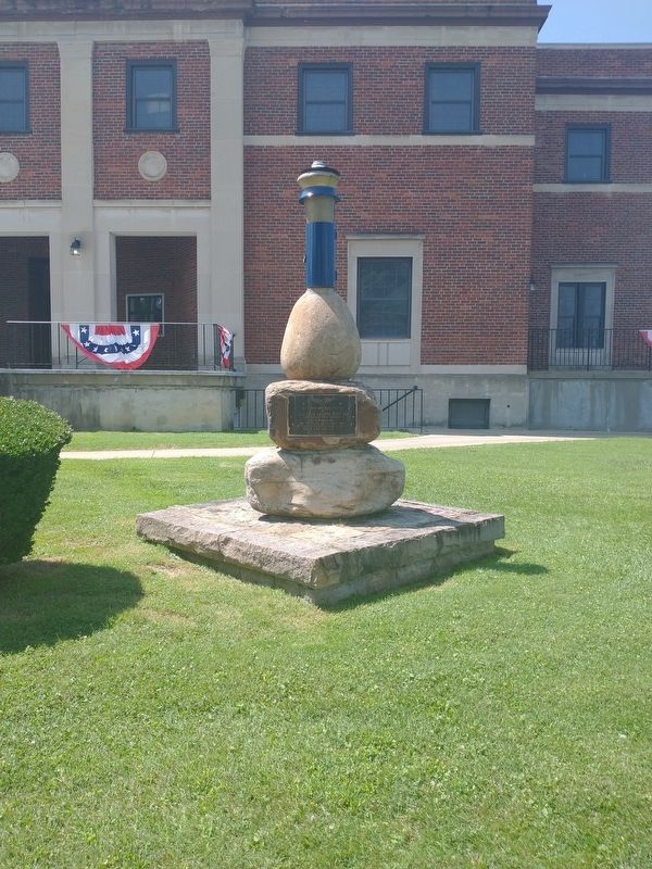 American Legion Post 149 Veterans Memorial Torch Marker. Click for full size. American Legion Post 149 Veterans Memorial Torch Marker image. Click for full size.