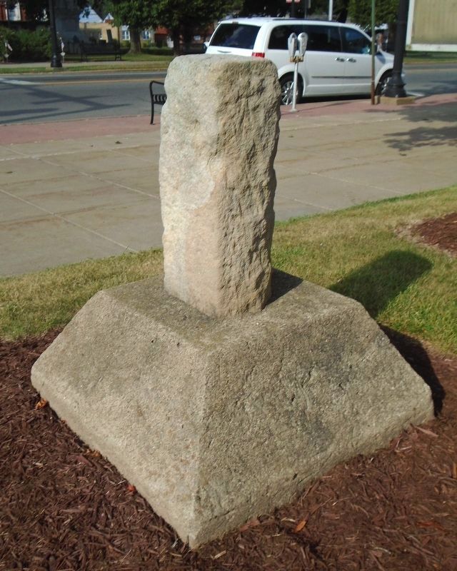 Susquehanna and Waterford Turnpike Milestone image. Click for full size.