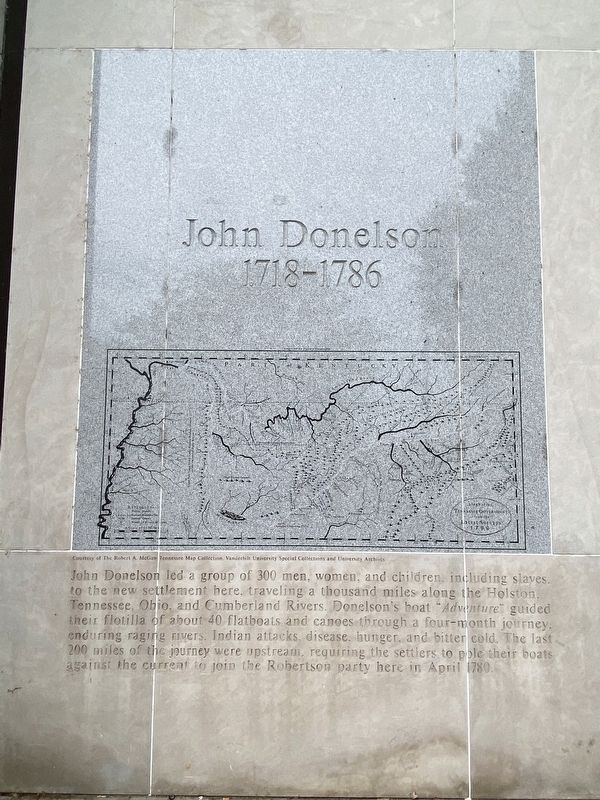 John Donelson Marker. Click for full size. John Donelson Marker image. Click for full size.