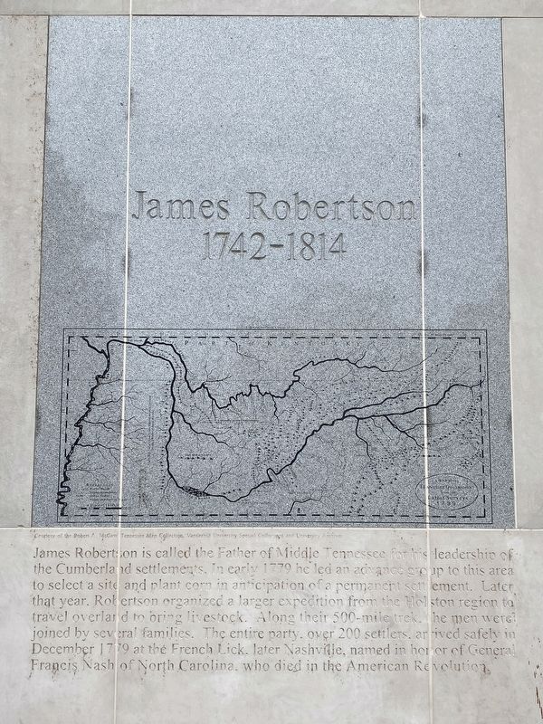 James Robertson Marker image. Click for full size.