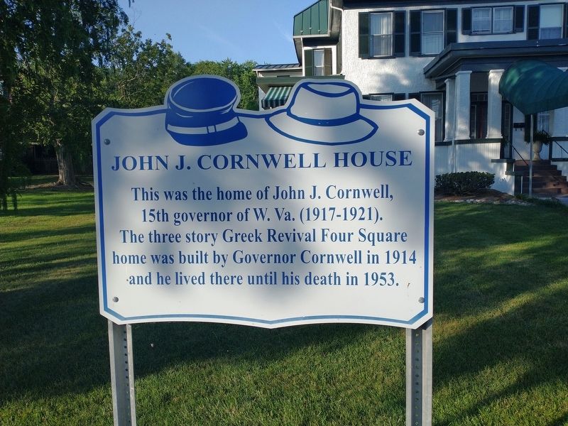John J. Cornwell House Marker image. Click for full size.
