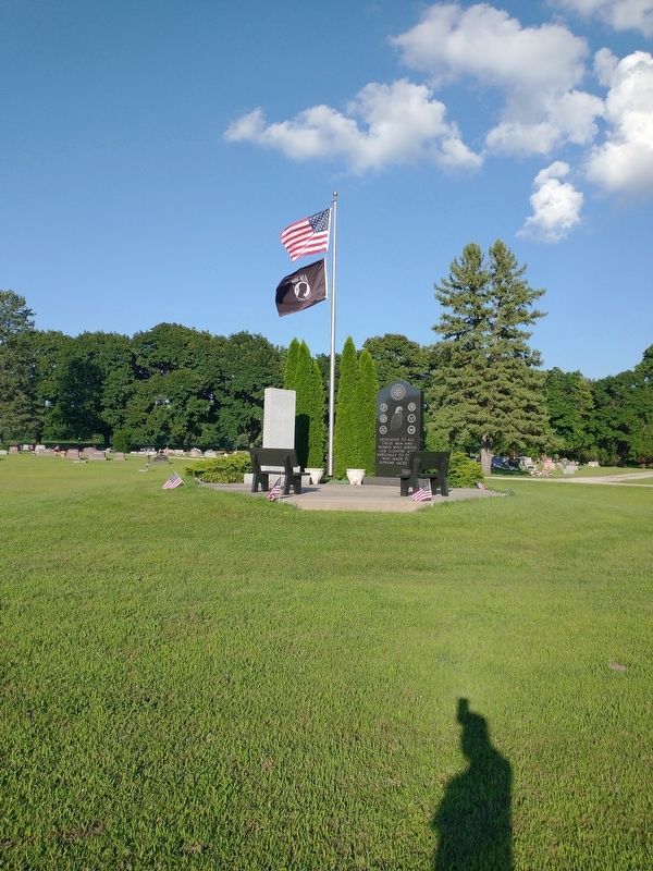 Reading American Legion Veterans Memorial image. Click for full size.