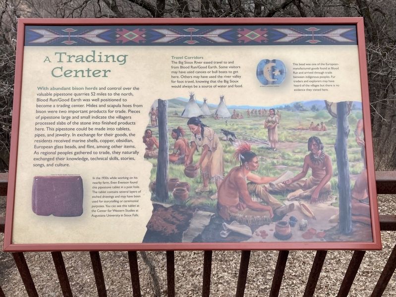 A Trading Center Marker image. Click for full size.