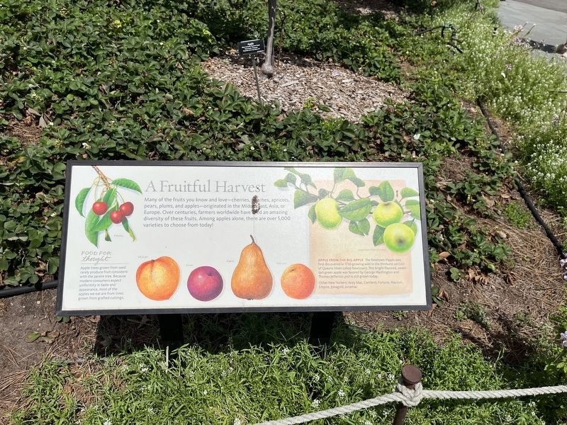 A Fruitful Harvest Marker image. Click for full size.