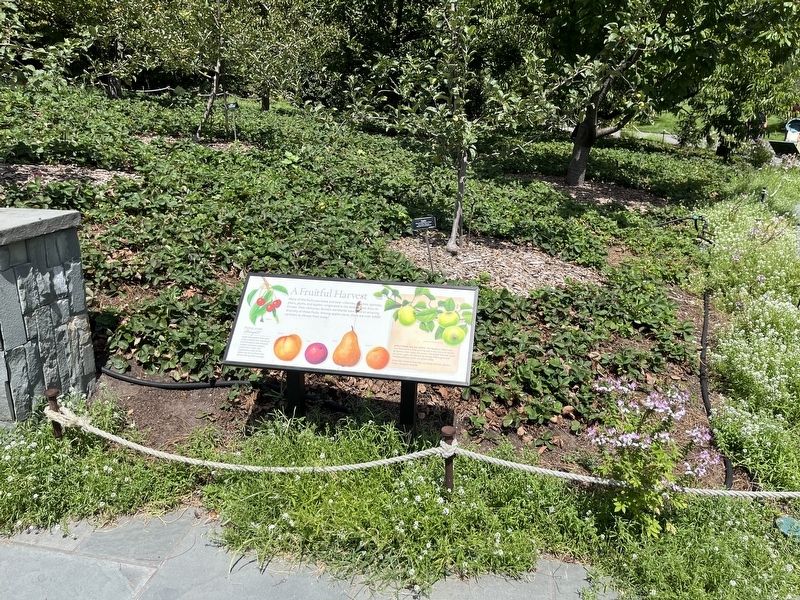 A Fruitful Harvest Marker image. Click for full size.