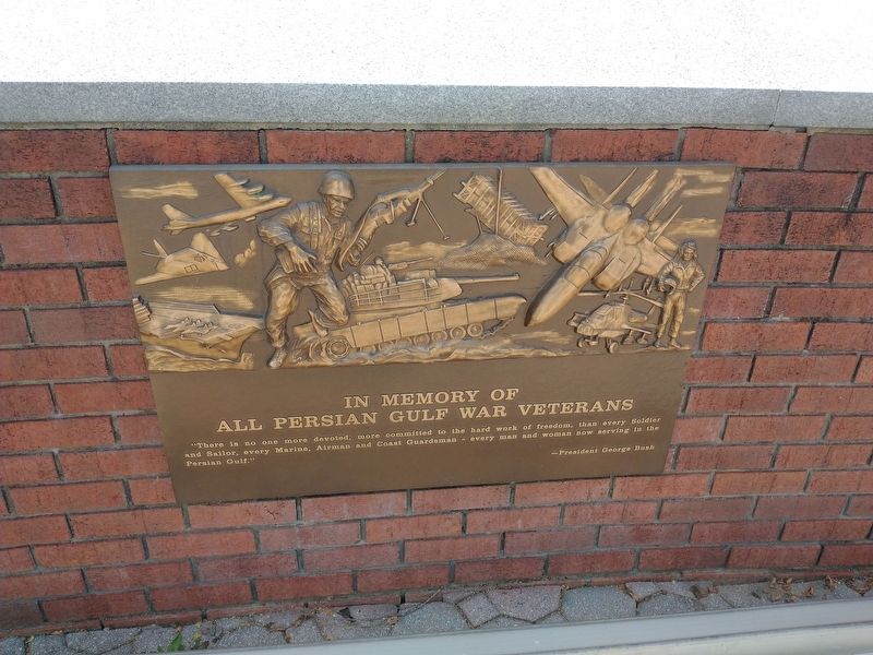 In Memory Of All Persian Gulf War Veterans Marker image. Click for full size.