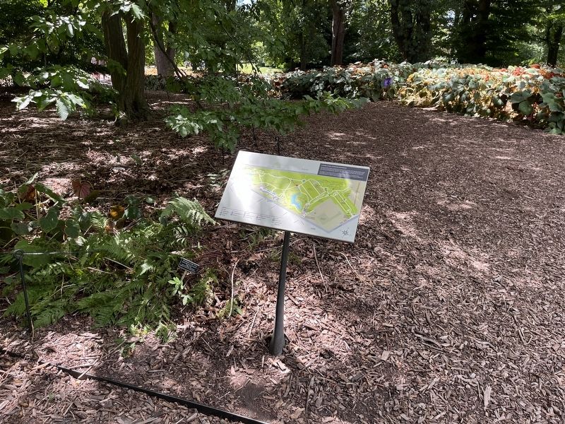 Living Land Acknowledgement Marker. Click for full size. Living Land Acknowledgement Marker image. Click for full size.