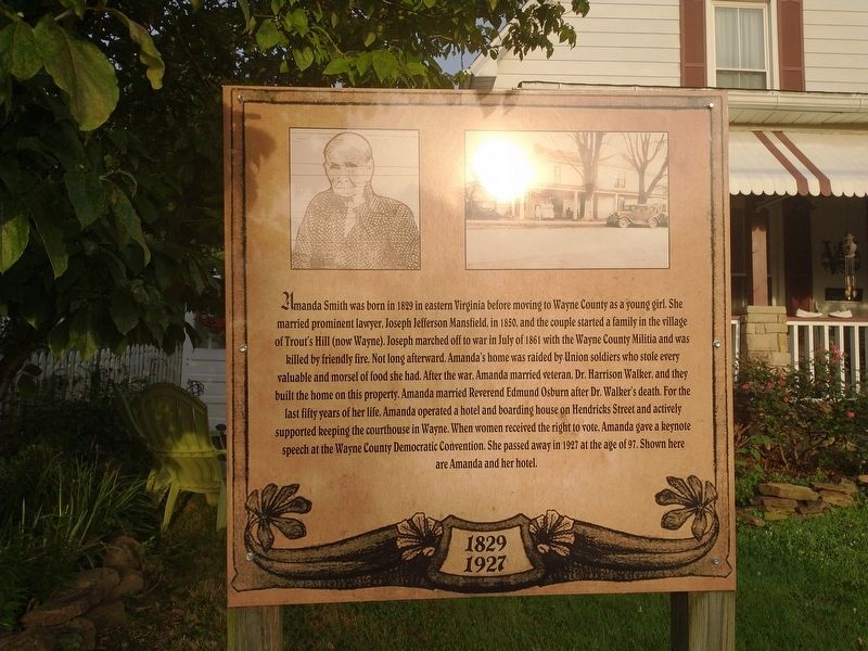 Amanda Smith Marker image. Click for full size.