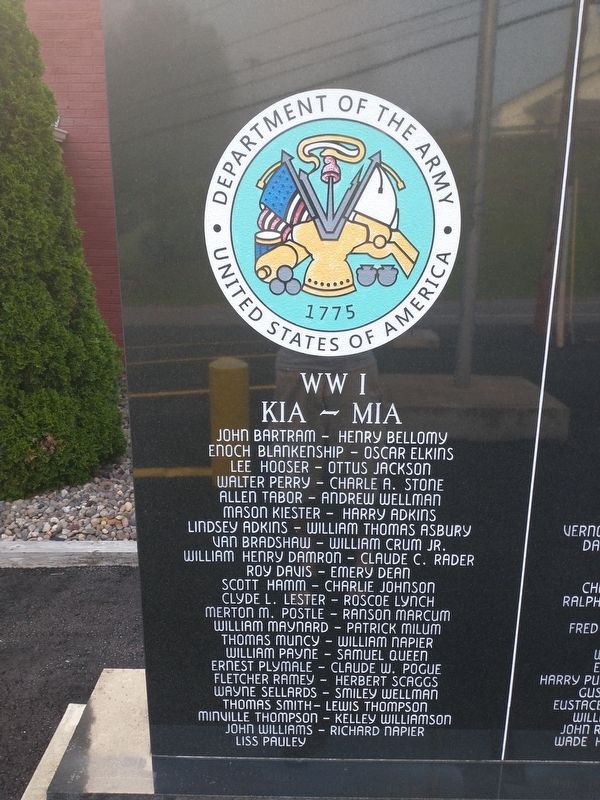 Wayne County Veteran's Association, Inc. Memorial image. Click for full size.
