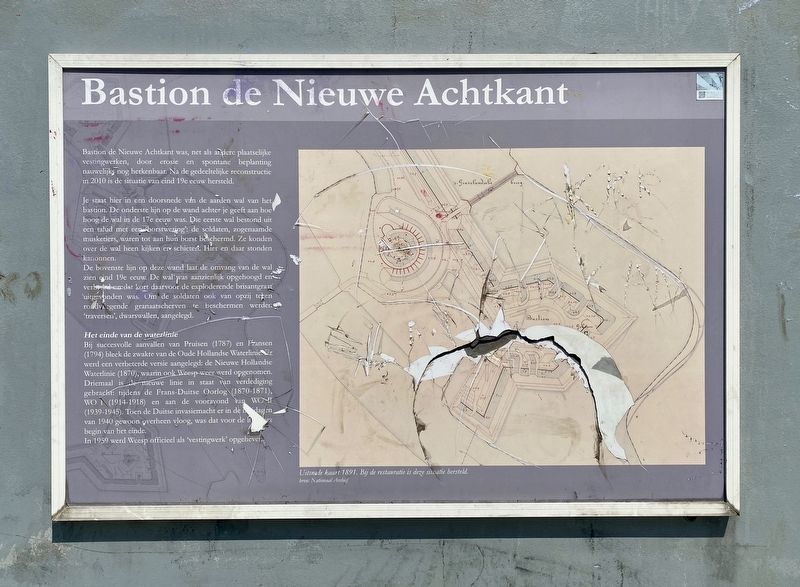 Bastion de Nieuwe Achtkant Marker image. Click for full size.