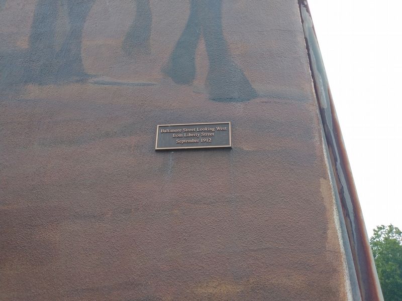 Baltimore Street Marker image. Click for full size.