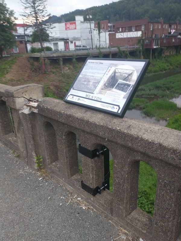 The Second Street Bridge Marker. Click for full size. The Second Street Bridge Marker image. Click for full size.