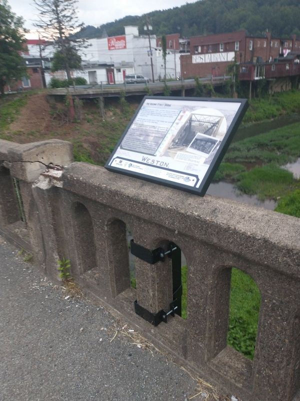 The Second Street Bridge Marker image. Click for full size.