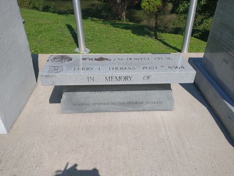 American Disabled Veterans Marker. Click for full size. American Disabled Veterans Marker image. Click for full size.