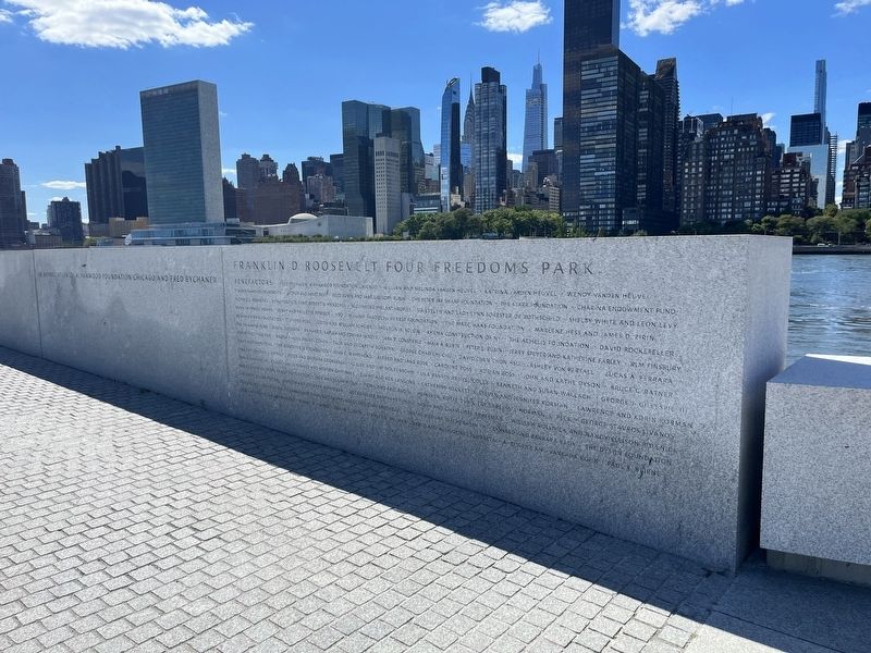 Franklin Delano Roosevelt Marker. Click for full size. Franklin Delano Roosevelt Marker image. Click for full size.