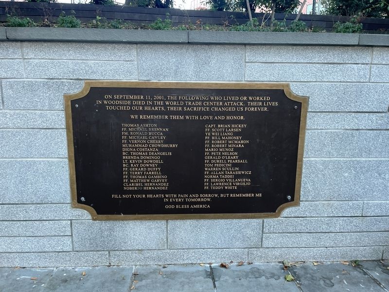 September 11, 2001 Memorial image. Click for full size.