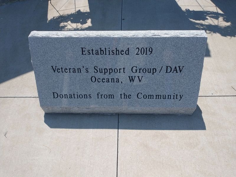 Oceana Veterans Memorial Wall Marker image. Click for full size.