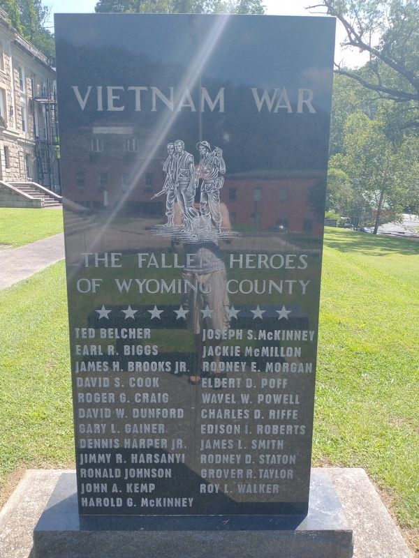 Wyoming County Vietnam War Memorial image. Click for full size.
