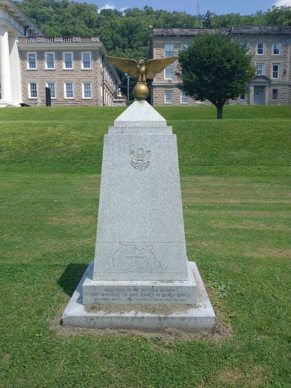 Wyoming County World War II Memorial image. Click for full size.