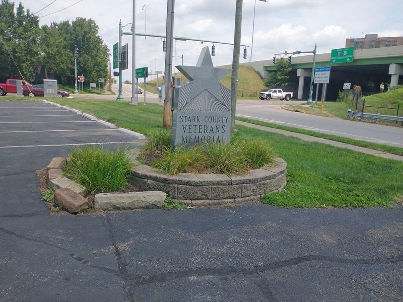 Stark County Veterans Memorial Sign. Click for full size. Stark County Veterans Memorial Sign image. Click for full size.