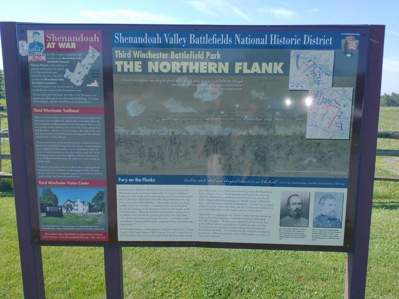 Shenandoah Valley Battlefields National Historic District Marker image. Click for full size.