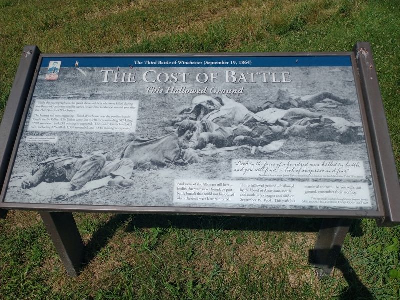 The Cost of Battle Marker image. Click for full size.