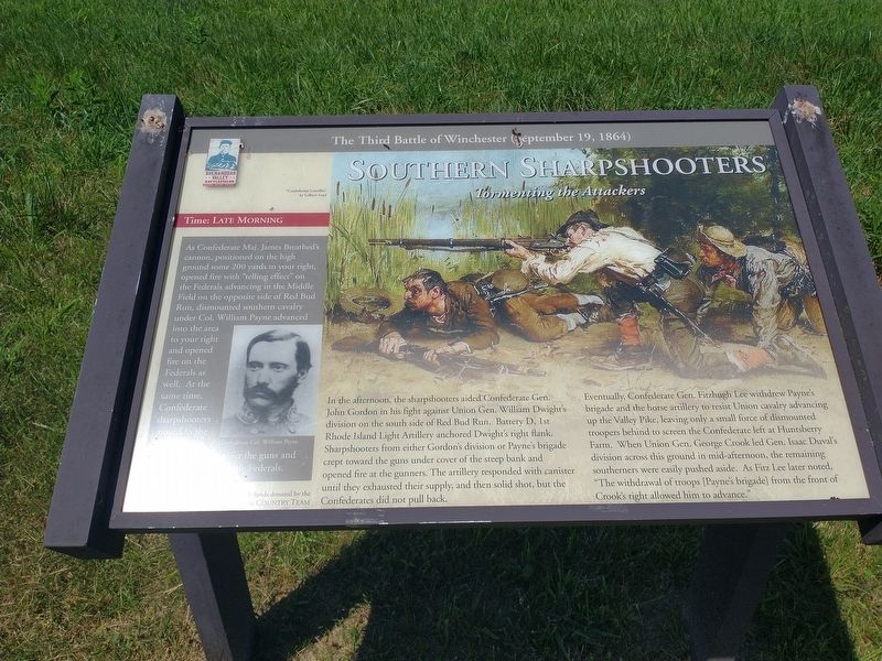 Southern Sharpshooters Marker image. Click for full size.