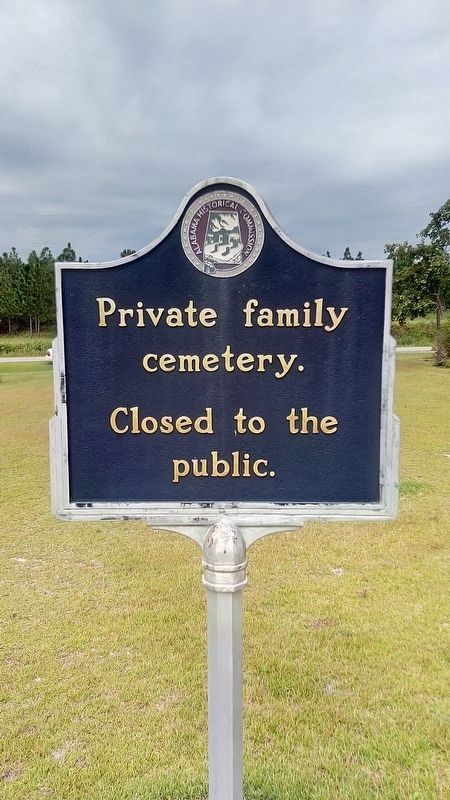 Francis Marion Whatley Cemetery Marker. Click for full size. Francis Marion Whatley Cemetery Marker image. Click for full size.