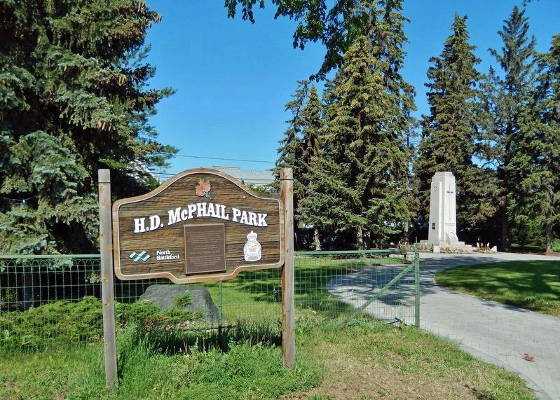 H.D. McPhail Park Marker image, Touch for more information