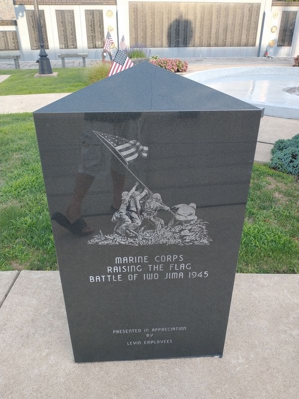 Battle of Midway - Battle Of Iwo Jima - Uncomon Valor Marker image. Click for full size.