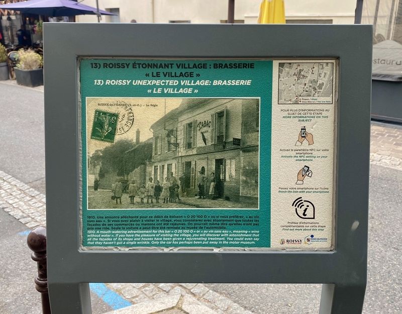 Brasserie «Le Village» Marker. Click for full size. Brasserie «Le Village» Marker image. Click for full size.
