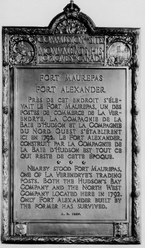 Fort Maurepas Marker image. Click for full size.