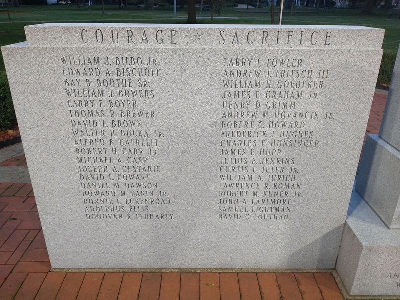 Beaver County Vietnam War Memorial image. Click for full size.