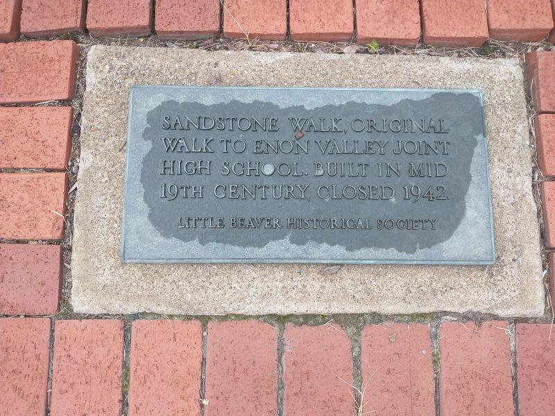 Sandstone Walk Marker image. Click for full size.