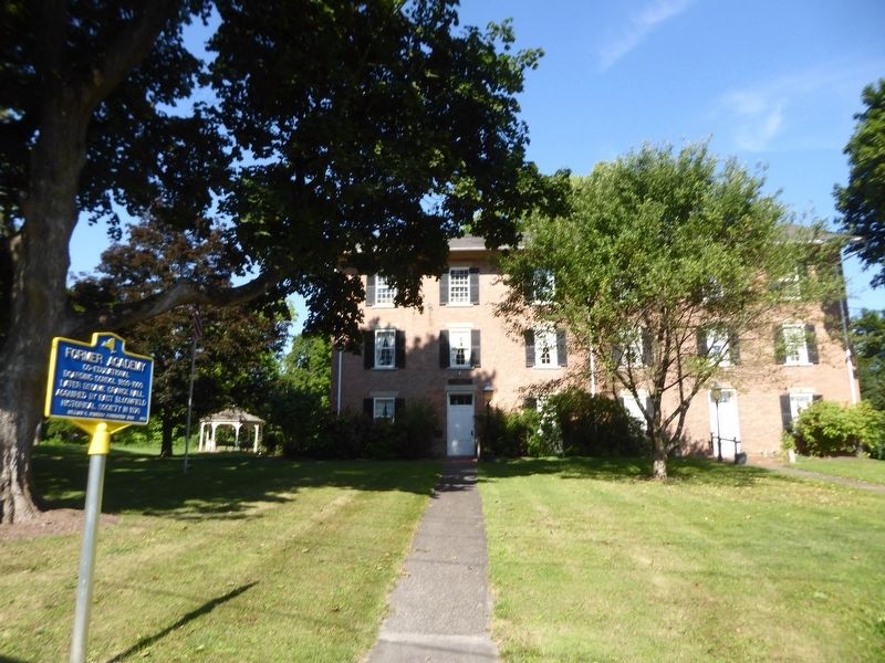 Former Academy building. Click for full size. Former Academy building image. Click for full size.